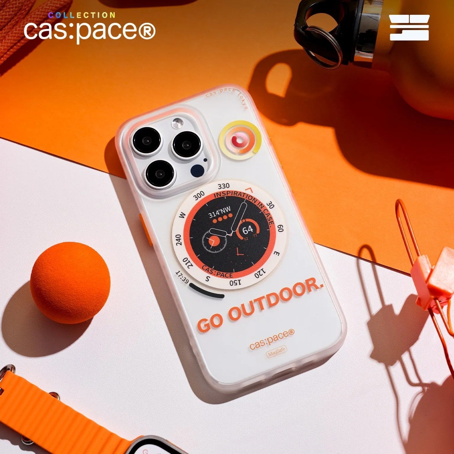 cas:pace collection「outdoor」携帯ケース - cas:pace 殼空間